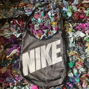 Nike mesh reversible tote reusable crossbody bag